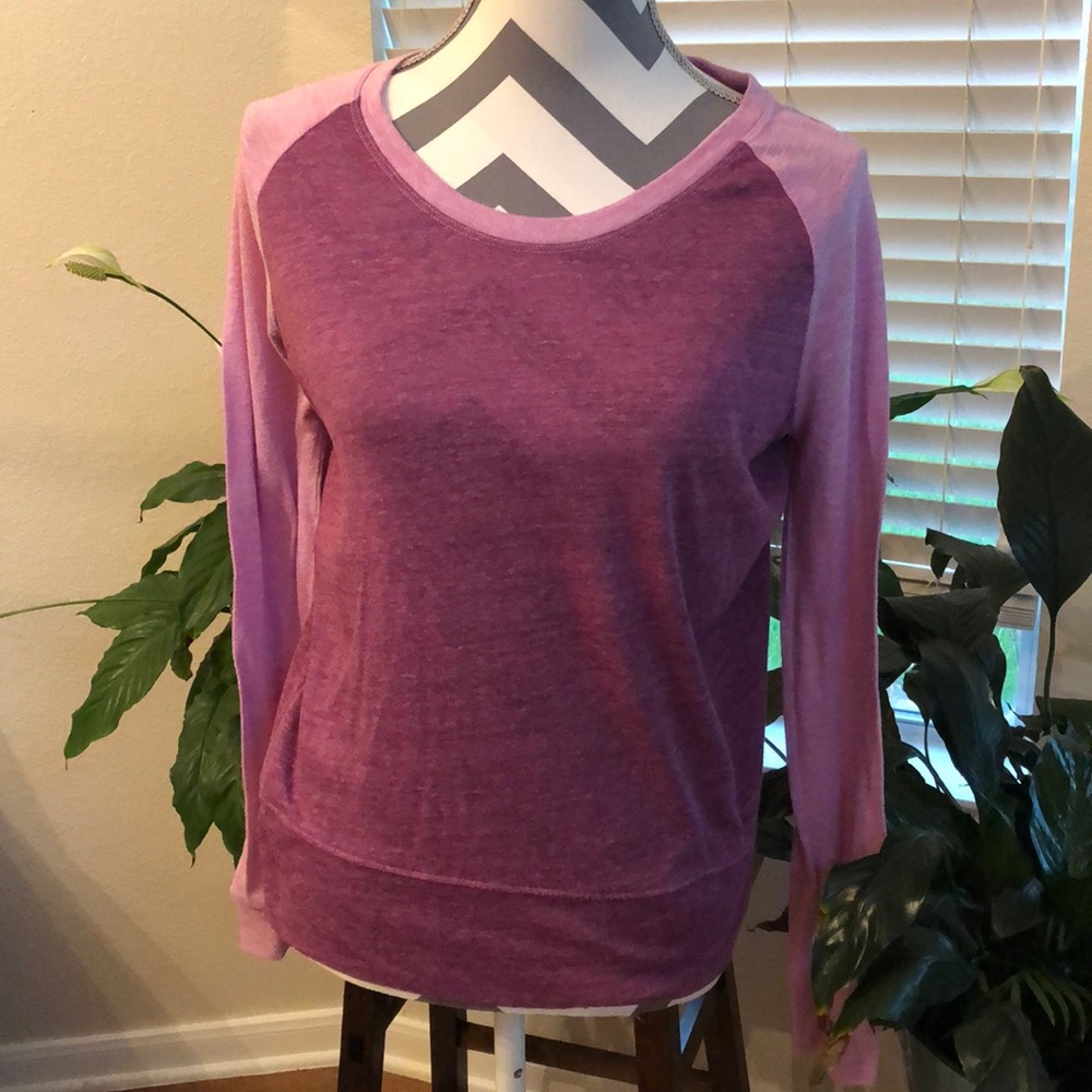 Mossimo Two-Tone Purple Sweater